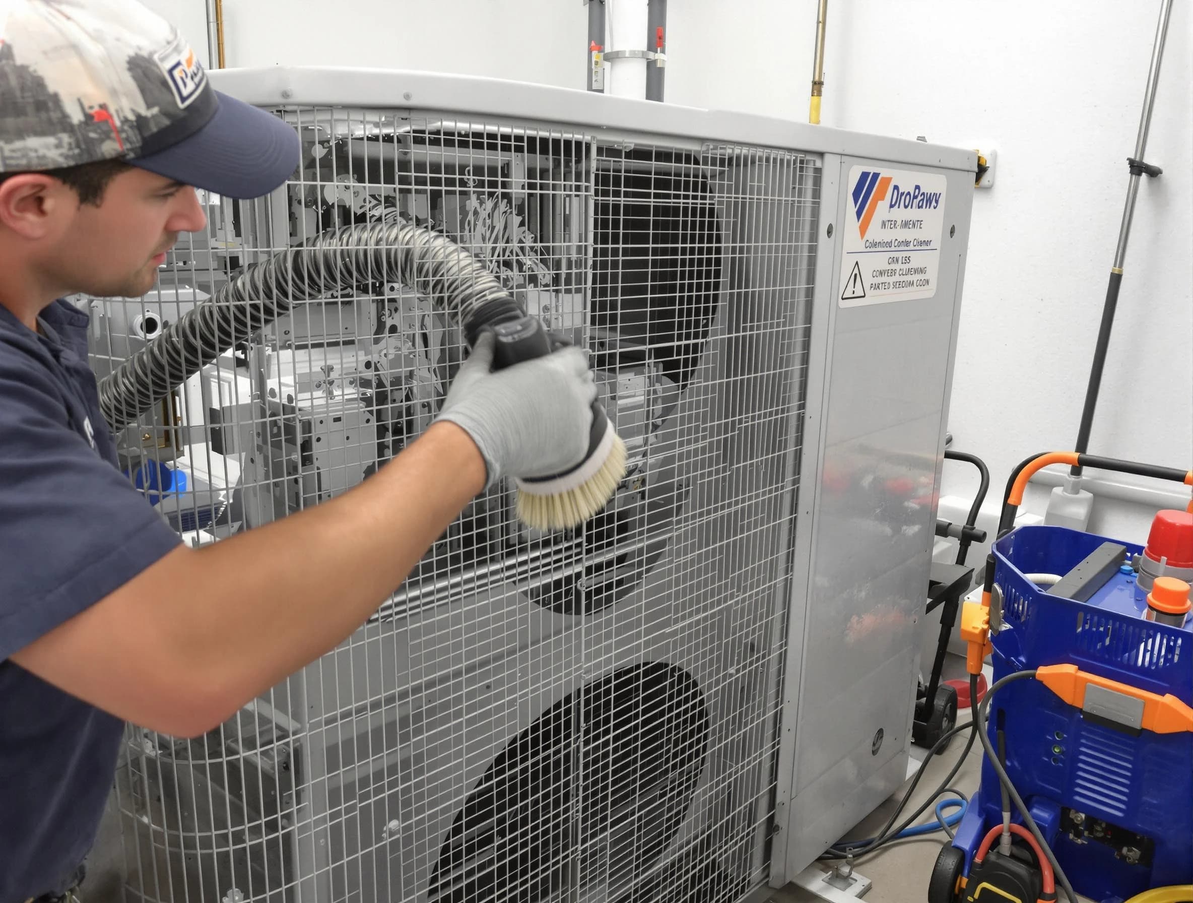 West Pleasant View Air Duct Cleaning specialist performing precision AC coil cleaning for improved system performance in West Pleasant View