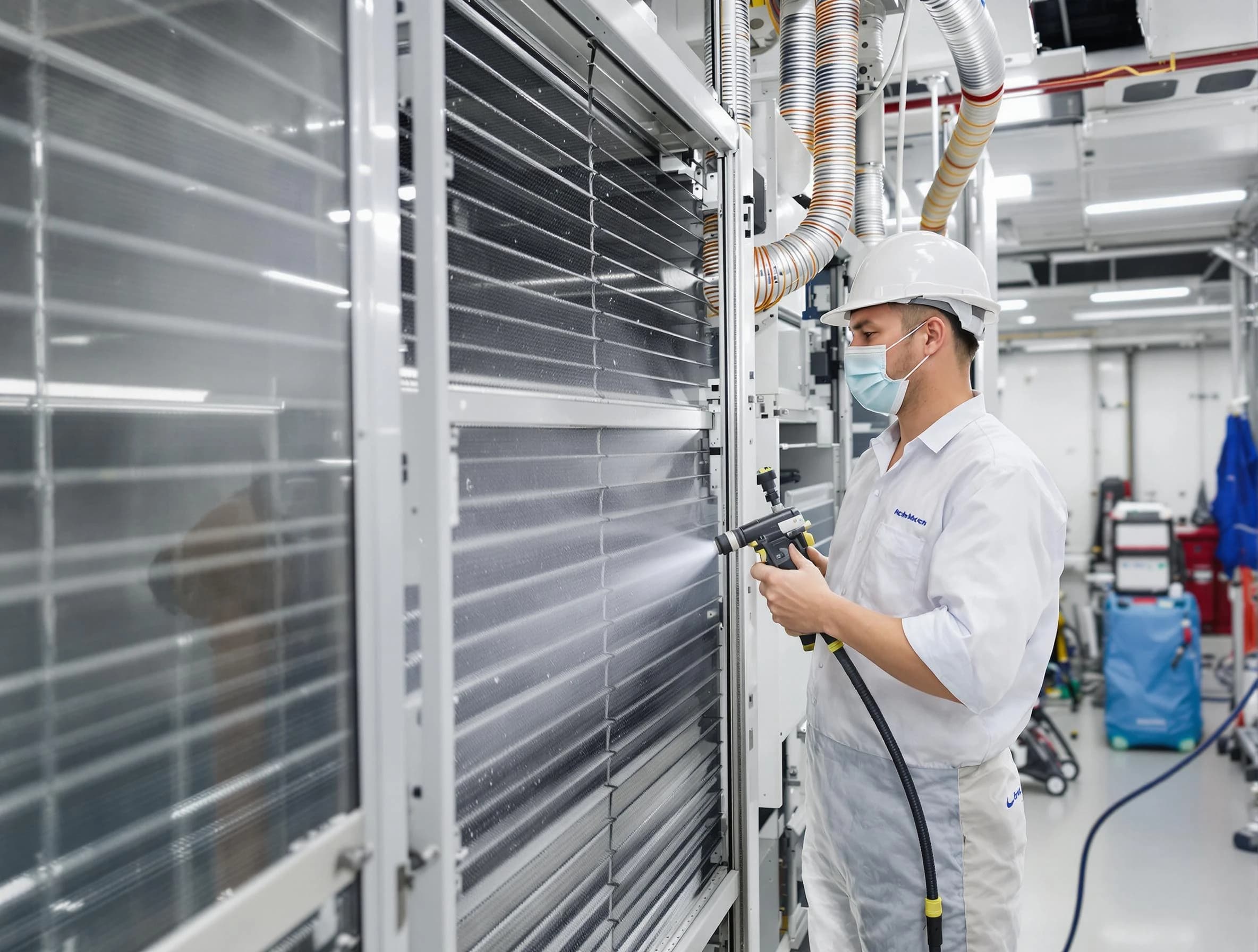 Professional AC coil cleaning by West Pleasant View Air Duct Cleaning in West Pleasant View