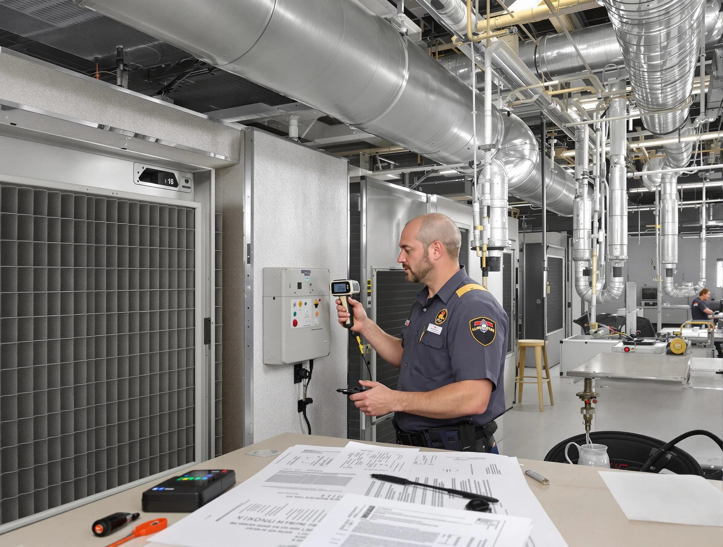 Professional filter system inspection by West Pleasant View Air Duct Cleaning in West Pleasant View