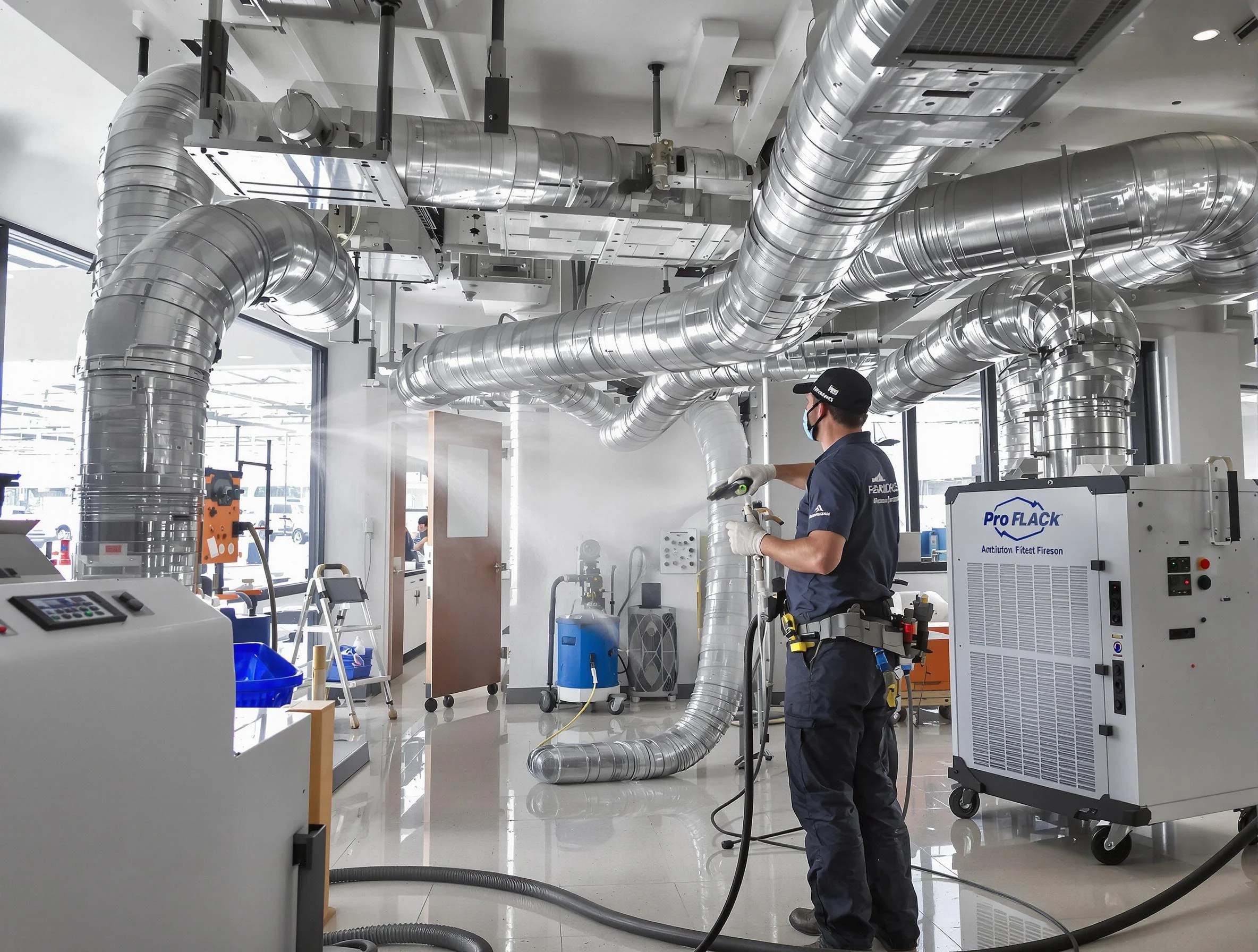 Negative Pressure Air Duct Cleaning in West Pleasant View