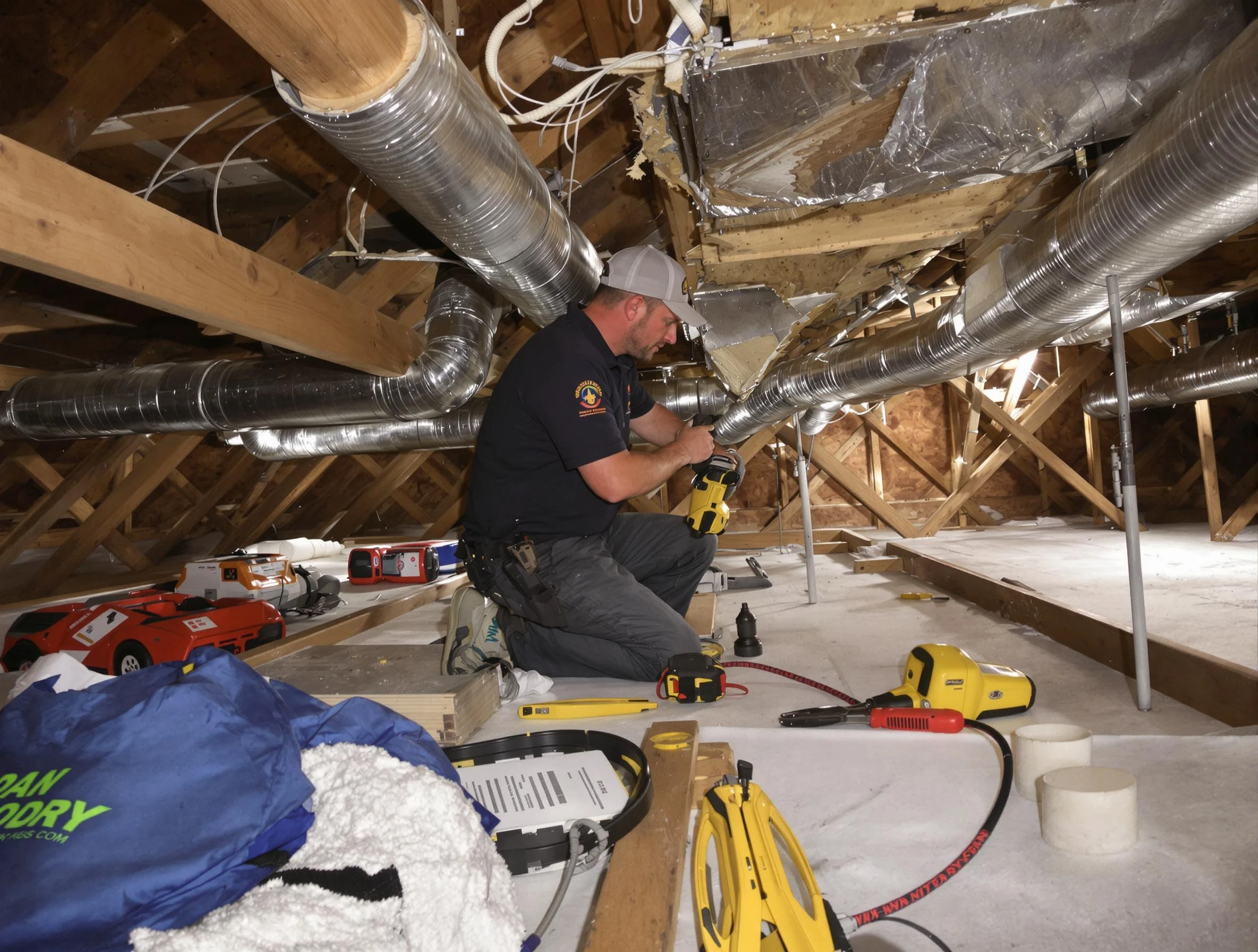 Professional air duct repair by West Pleasant View Air Duct Cleaning in West Pleasant View