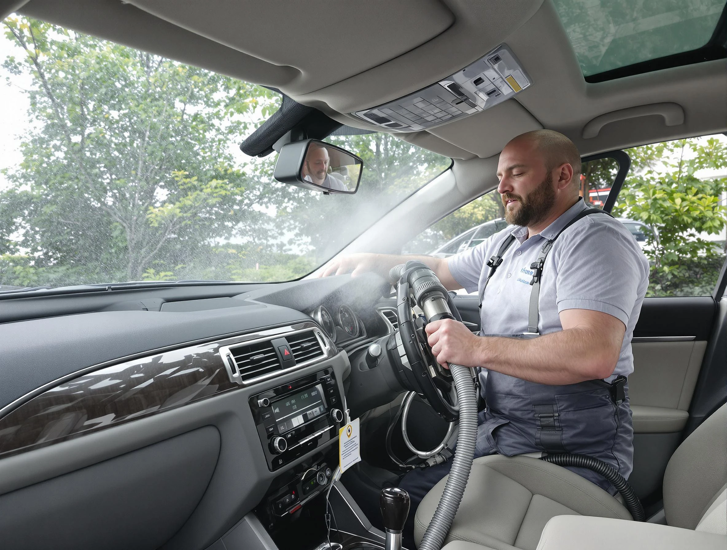 West Pleasant View Air Duct Cleaning specialist performing professional car duct cleaning in West Pleasant View