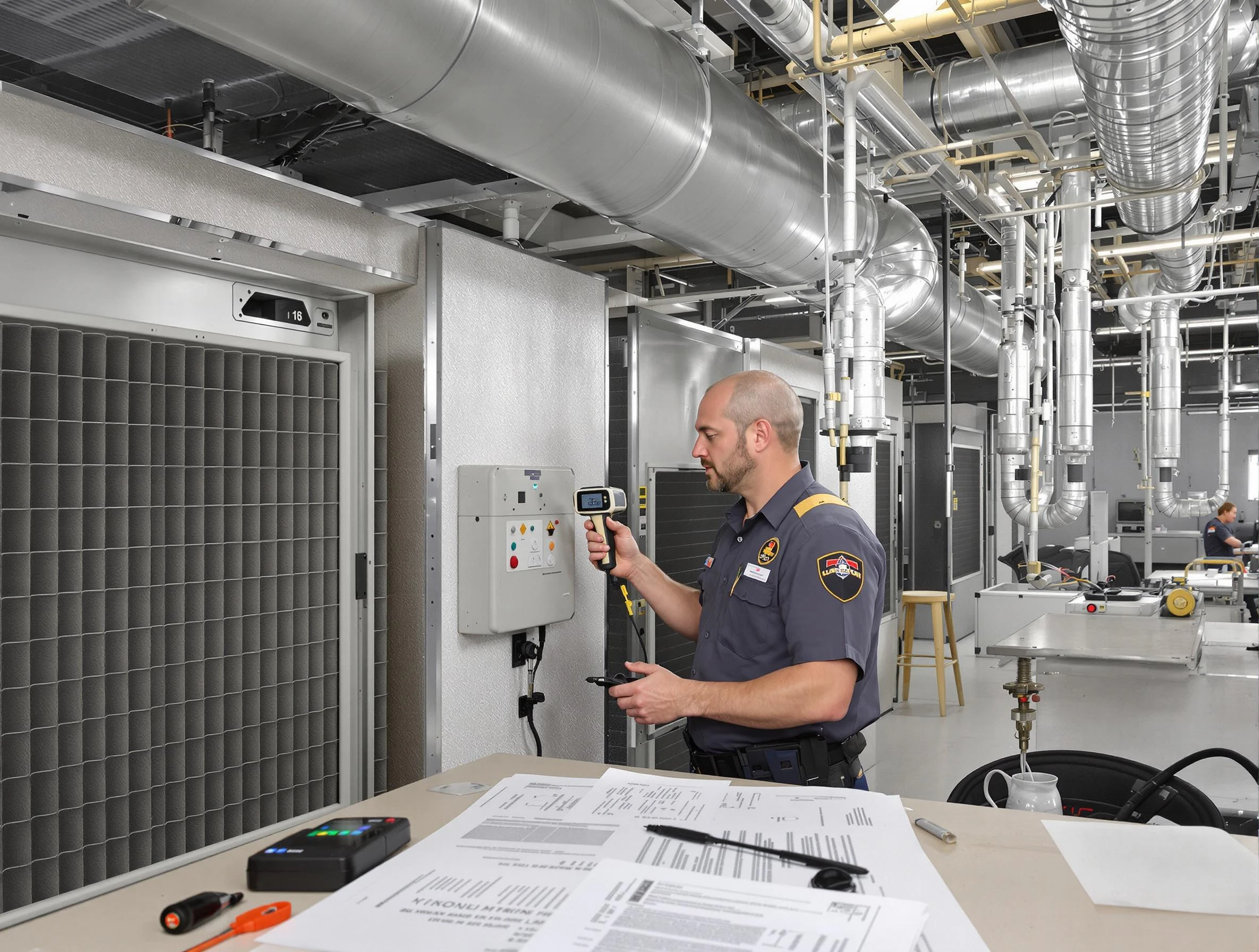 Professional filter system inspection by West Pleasant View Air Duct Cleaning in West Pleasant View